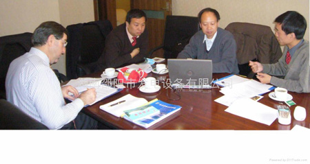 智利客人來公司簽約